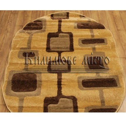 Synthetic carpet Friese Gold F445 beige - высокое качество по лучшей цене в Украине.